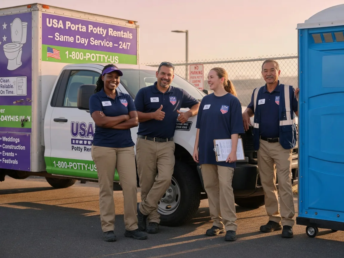 Porta Potty Rental company in Huntington, AR